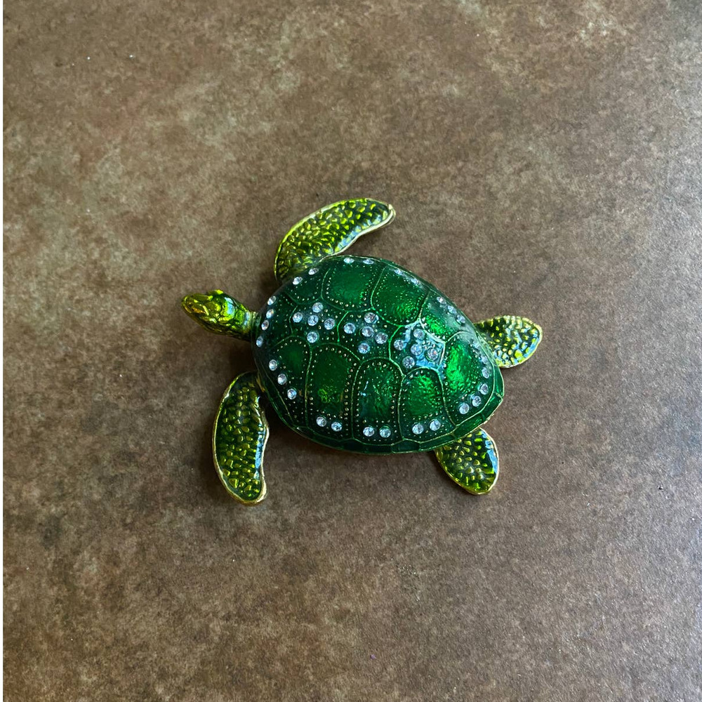Turtle Jewelry Box